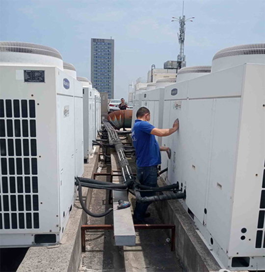 单县中央空调制热和不制冷系统维修方法